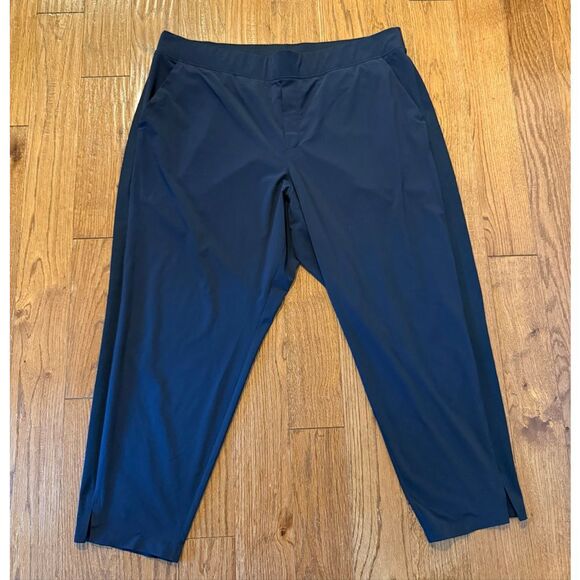 Athleta navy Brooklyn ankle jogger pants size 22 - Picture 3 of 11
